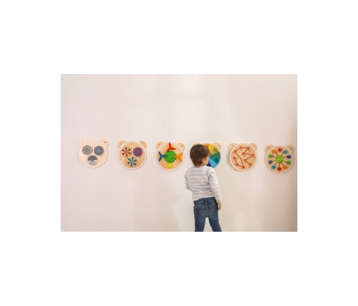 VIGA Drewniana Tablica Wirujące Punkty Certyfikat FSC