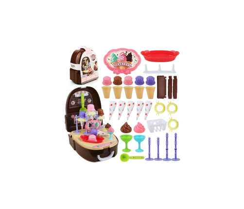 WOOPIE Little Chef saldējuma salona komplekts mugursomā