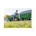 Rolly Toys rollyMulti Trailer -  Przyczepa Wywrotka Rolly Multi John Deere 3 osiowa