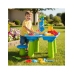 WOOPIE Stolik Wodny 2w1 Piaskownica z Krzesełkiem XL Aquapark 4-Baseny 13 akc.
