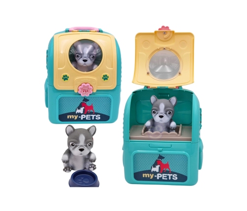 WOOPIE Pies Przenośny Salon Piękoności 2w1 w Plecaku Transporter