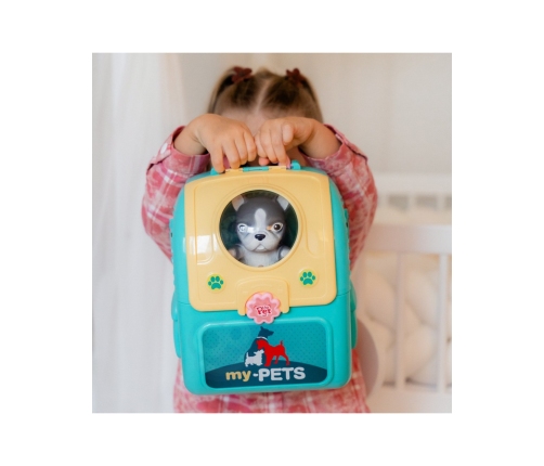 WOOPIE Pies Przenośny Salon Piękoności 2w1 w Plecaku Transporter