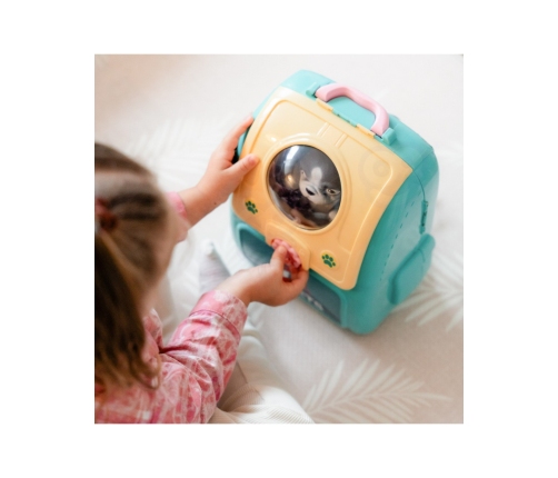 WOOPIE Pies Przenośny Salon Piękoności 2w1 w Plecaku Transporter