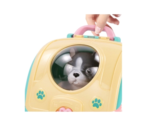 WOOPIE Pies Przenośny Salon Piękoności 2w1 w Plecaku Transporter