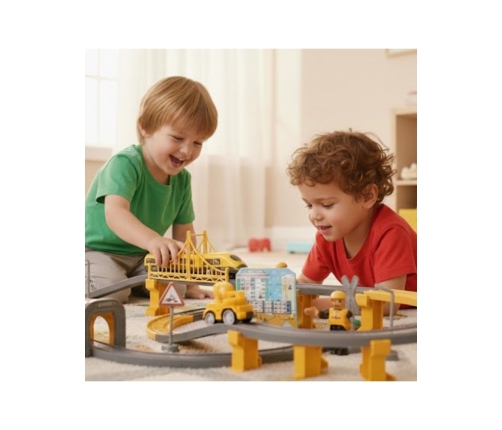 WOOPIE Kolejka Elektryczna Pendolino Zestaw 92el.