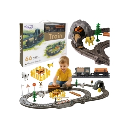 WOOPIE Kolejka Elektryczna Lokomotywa Retro Farma Tor XL 66 el. WOOPIE Kolejka Elektryczna Lokomotywa Retro Farma Tor XL 66 el.