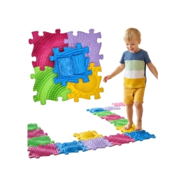 WOOPIE Mata Sensoryczna Ortopedyczna Puzzle 5 el. WOOPIE Mata Sensoryczna Ortopedyczna Puzzle 5 el.