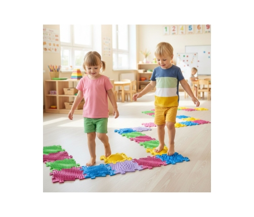 WOOPIE Mata Sensoryczna Ortopedyczna Puzzle 5 el.