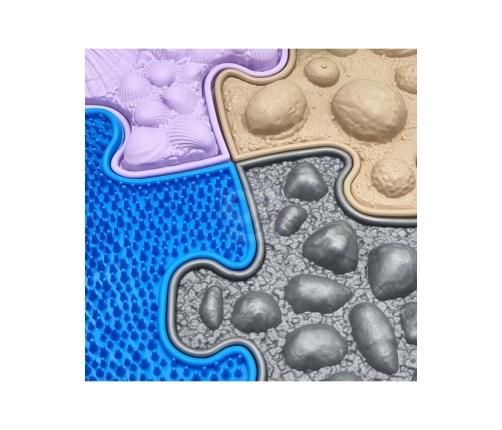 WOOPIE Mata Sensoryczna Ortopedyczna Puzzle 8 el. WERSJA-1A