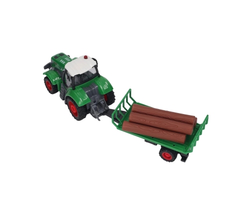 WOOPIE Traktor z Przyczepą na Pilota Sterowany RC - Skala 1:24