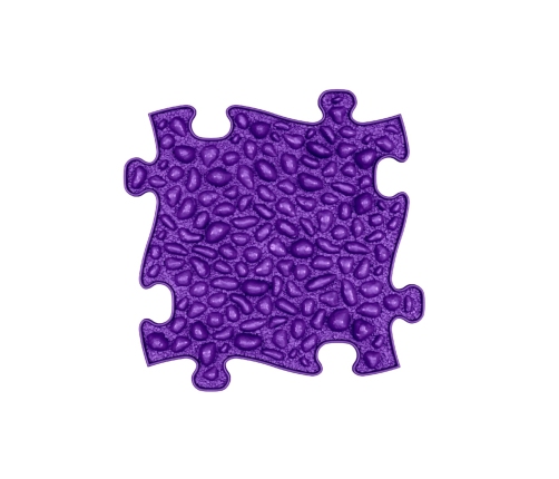 WOOPIE Mata Sensoryczna Ortopedyczna Puzzle 11 el. - Kolor Różowy/Fioletowy