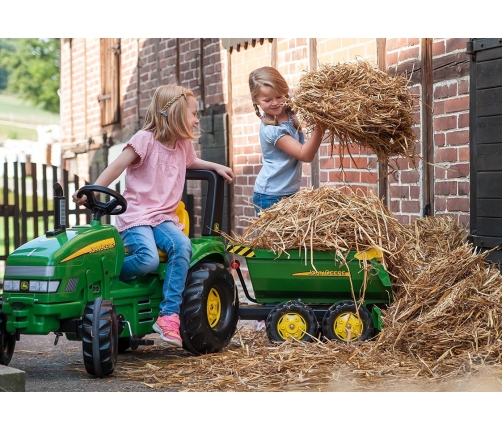 Rolly Toys rollyHalfpipe John Deere Przyczepa wywrotka