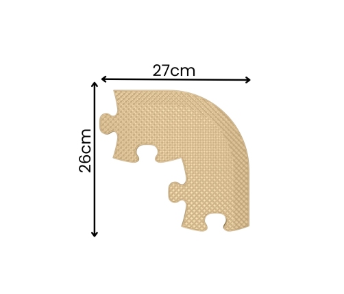 WOOPIE Mata Sensoryczna Ortopedyczna do Domowego SPA 12 el.
