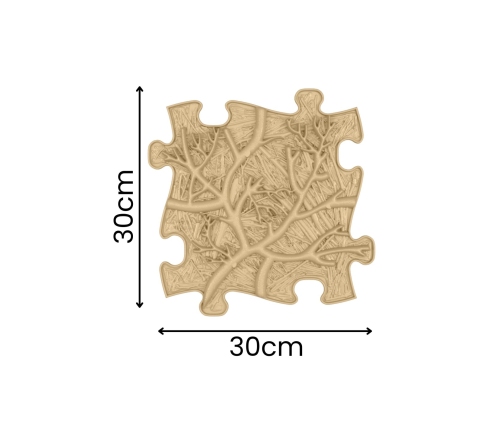 WOOPIE Mata Sensoryczna Ortopedyczna do Domowego SPA 12 el.