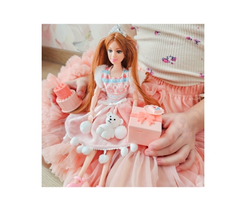 WOOPIE ROYAL Lalka Emi Świąteczna Księżniczka z Misiem