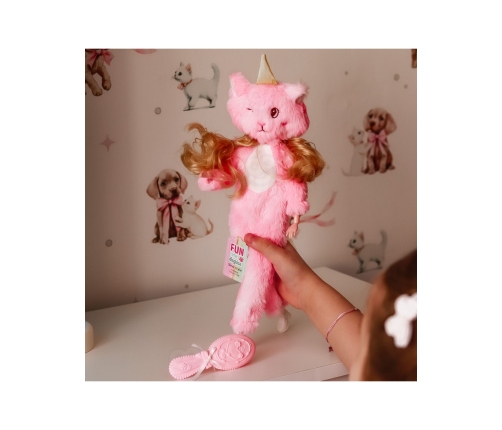 WOOPIE ROYAL Lalka Emi w Różowym Przebraniu Misia