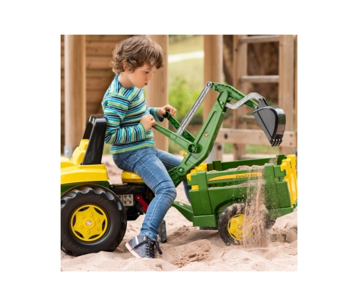 John Deere RollyBackhoe - Koparka Rolly Toys doczepiana łyżka