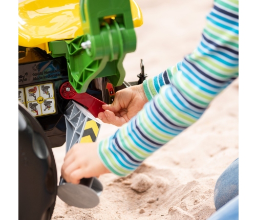 John Deere RollyBackhoe - Koparka Rolly Toys doczepiana łyżka