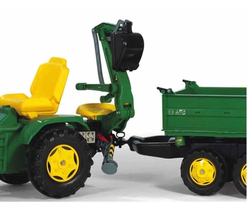 John Deere RollyBackhoe - Koparka Rolly Toys doczepiana łyżka