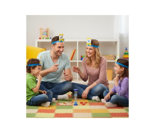 WOOPIE Gra Słowna Zgadnij Kim Jestem? Dla 2 Graczy