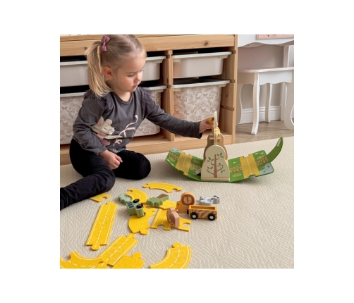 TOOKY TOY Zestaw Mini ZOO Przenośny Zestaw Torba Zwierzęta