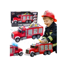 WOOPIE Ciężarówka Wóz Strażacki Na Wodę Dźwięk Światła 1:14 WOOPIE Ciężarówka Wóz Strażacki Na Wodę Dźwięk Światła 1:14