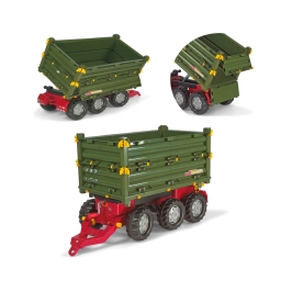 Rolly Toys rollyTrailer Wielka Przyczepa 3 osie Multi Trailer