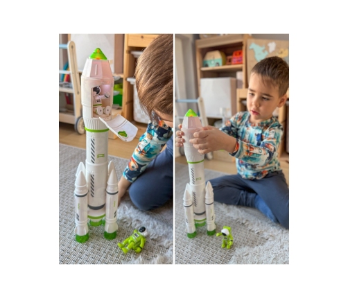 WOOPIE Interaktywna Rakieta Kosmiczna Space Set