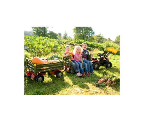 Rolly Toys rollyTrailer Wielka Przyczepa 3 osie Multi Trailer