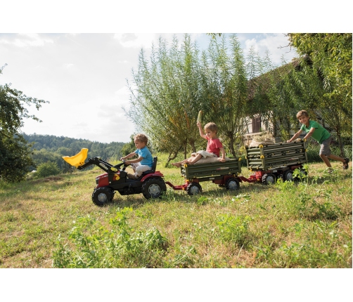 Rolly Toys rollyTrailer Wielka Przyczepa 3 osie Multi Trailer