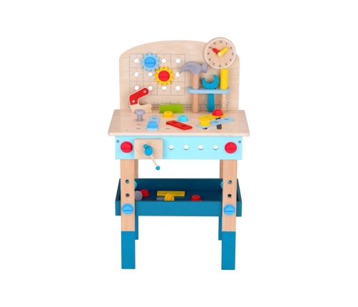 TOOKY TOY Drewniany Stół Do Majsterkowania Warsztat