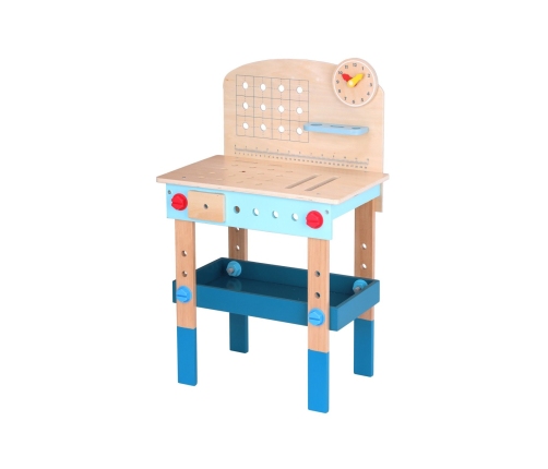 TOOKY TOY Drewniany Stół Do Majsterkowania Warsztat
