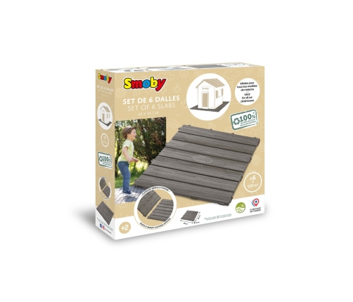 SMOBY Podłoga do Domku 6 części