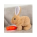 WOOPIE Króliczek Interaktywny Pluszak z Marchewką Beżowy