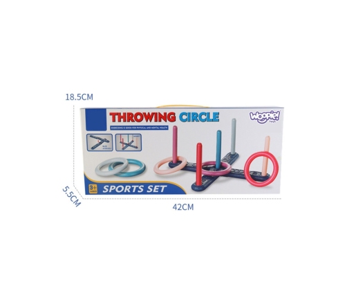 WOOPIE Gra Zręcznościowa SERSO FUN THROWING CIRCLE 3+