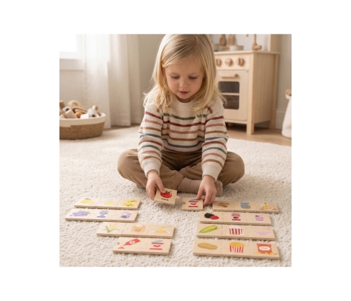 VIGA Zestaw Puzzli Odkrywaj Związki Między Naturą a Jedzeniem