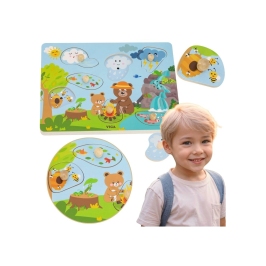VIGA Puzzle Dźwiękowe Odkrywamy Naturę