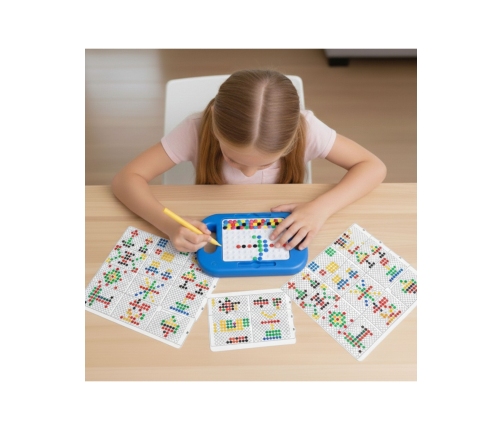 WOOPIE Tablica Magnetyczna dla Dzieci Montessori MagPad Słonik