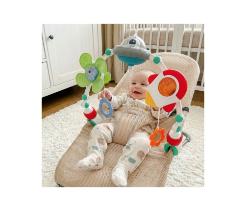 WOOPIE BABY Pałąk Łuk Zawieszka do Łóżeczka Wózka Fotelika Kosmos