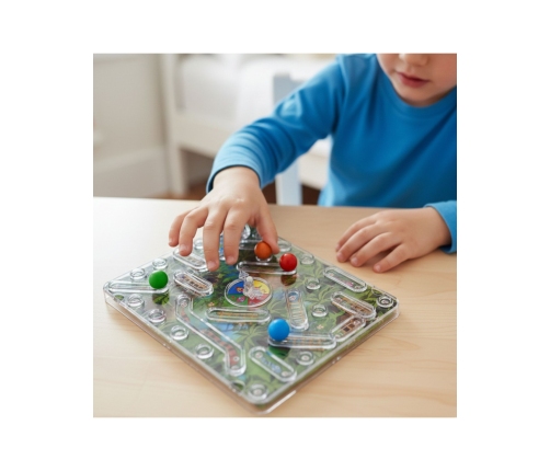 WOOPIE Klasyczna Gra Rodzinna Węże i Drabiny 3D