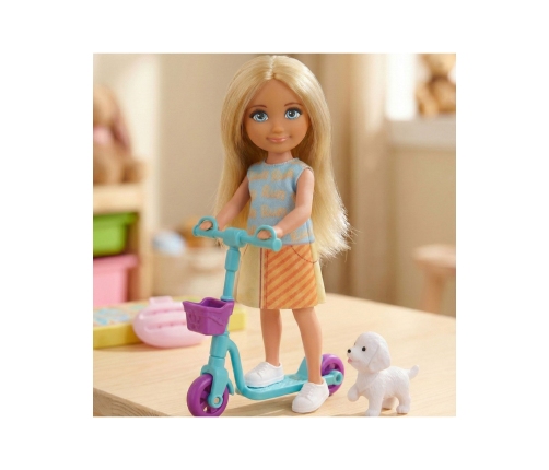 WOOPIE ROYAL Laleczka z Pieskiem i Hulajnogą