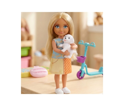 WOOPIE ROYAL Laleczka z Pieskiem i Hulajnogą