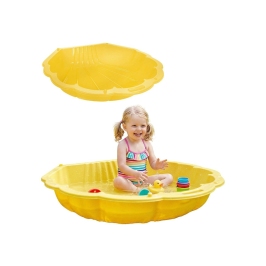 WOOPIE Piaskownica Muszelka Żółta Zamykana 2w1 Basen Suchy 1 szt. WOOPIE Piaskownica Muszelka Żółta Zamykana 2w1 Basen Suchy 1 szt.