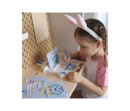 WOOPIE Tablica Magnetyczna dla Dzieci Montessori MagPad Królik