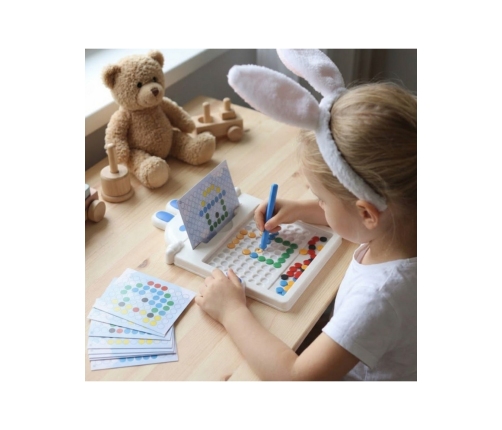 WOOPIE Tablica Magnetyczna dla Dzieci Montessori MagPad Królik