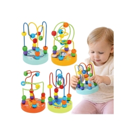 TOOKY TOY Drewniana Edukacyjna Pętla Motoryczna Labirynt Przeplatanka TOOKY TOY Drewniana Edukacyjna Pętla Motoryczna Labirynt Przeplatanka