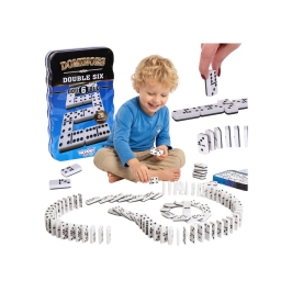 WOOPIE Domino Klasyczna Gra Logiczna 28 Kostek WOOPIE Domino Klasyczna Gra Logiczna 28 Kostek