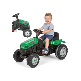 WOOPIE Traktors uz pedāļiem Farmer GoTrac Green WOOPIE Traktors uz pedāļiem Farmer GoTrac Green