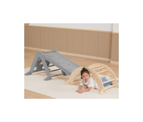 VIGA Drewniany Bujak Naturalny Montessori