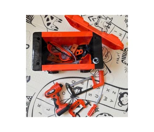 WOOPIE Mobilna Skrzynia Na Narzędzia Warsztat 2w1 65 el.